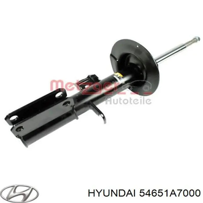 54651-A7000 Hyundai/Kia amortecedor dianteiro esquerdo