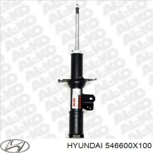 546600X100 Hyundai/Kia амортизатор передний правый