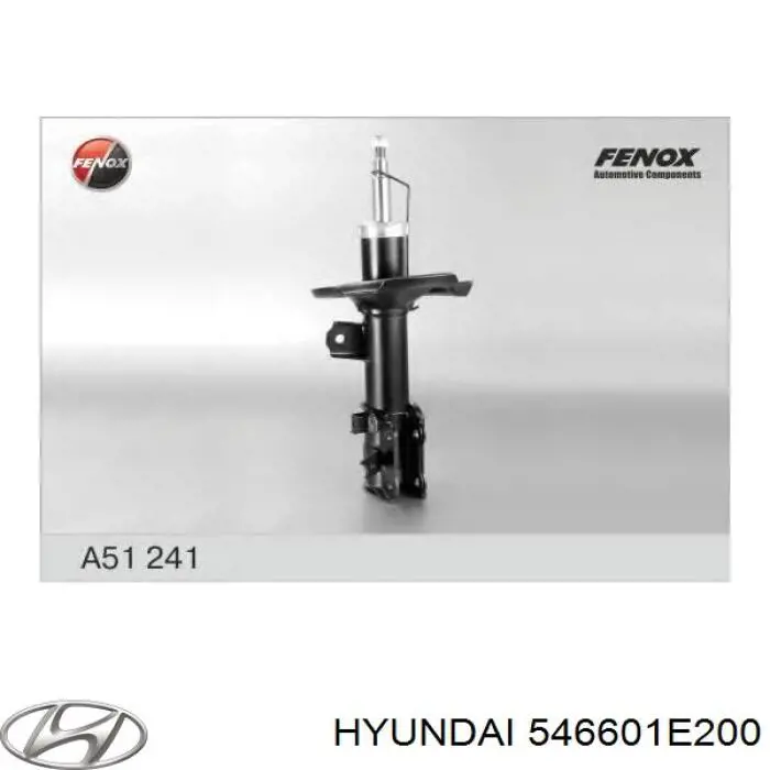 Амортизатор подвески передний левый Hyundai/Kia 546601E200 цена, от 37.63 USD