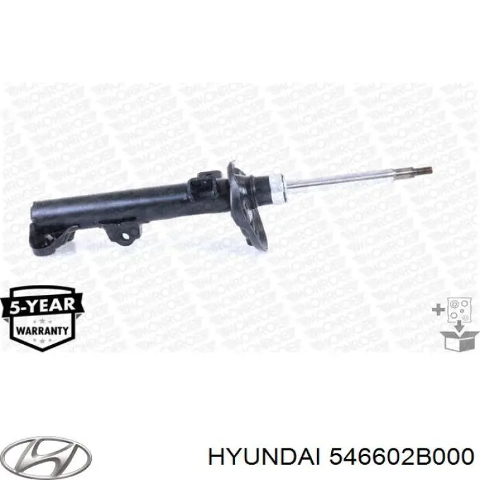 Купить 546602B000 Hyundai/Kia Амортизатор подвески передний правый