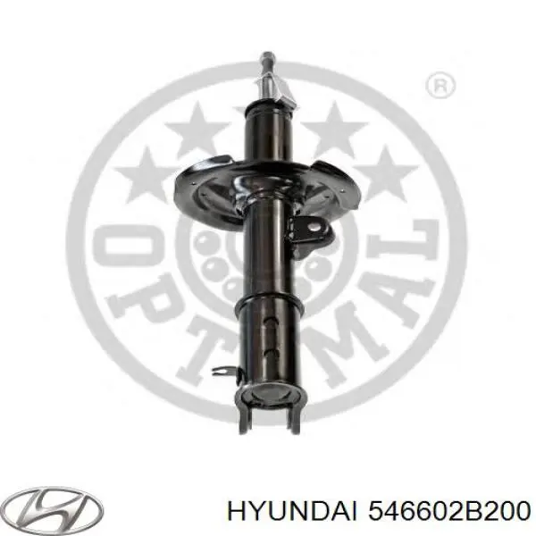 Стойка передняя правая Hyundai/Kia 546602B200
