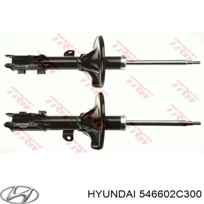 Амортизатор подвески передний левый Hyundai/Kia 546602C300 цена, от 39.55 USD