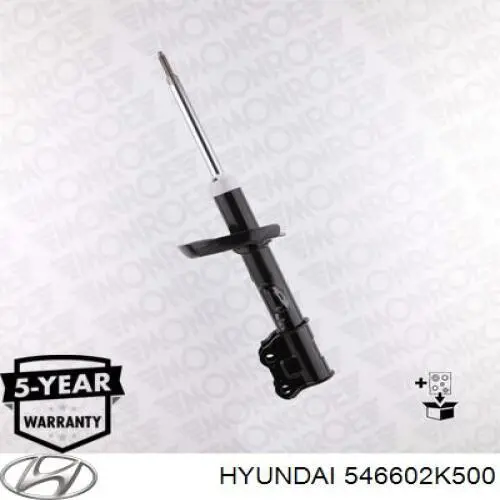 546602K920 Hyundai/Kia Амортизатор передней подвески правый
