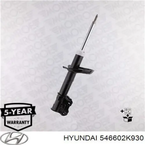 Купить 546602K930 Hyundai/Kia Амортизатор подвески передний правый