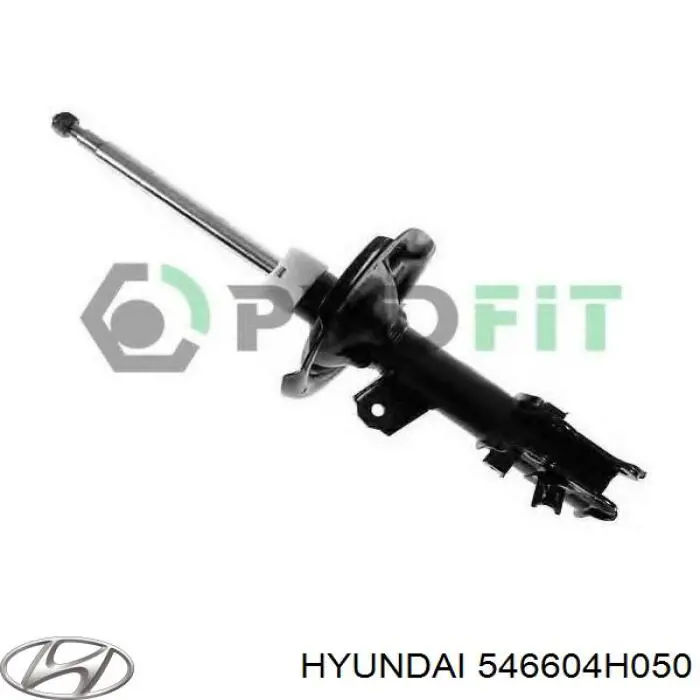 546604H050 Hyundai/Kia Амортизатор передней подвески правый