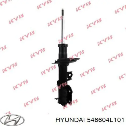 546604L101 Hyundai/Kia amortecedor dianteiro direito