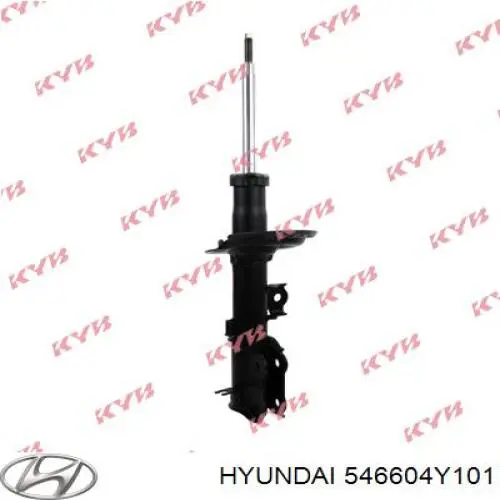 546604Y101 Hyundai/Kia amortecedor dianteiro direito