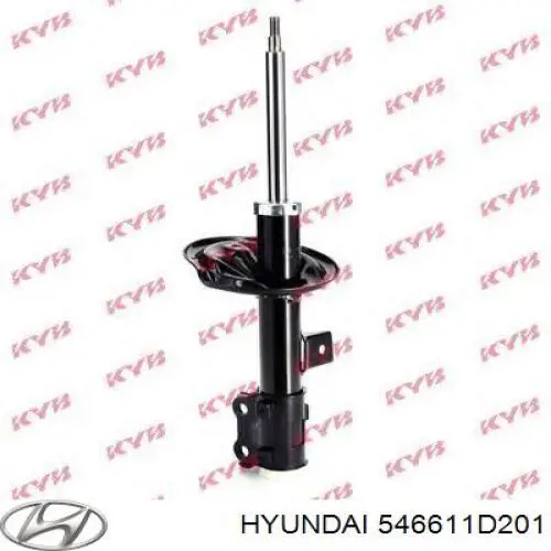 Купить 546611D201 Hyundai/Kia Амортизатор подвески передний правый