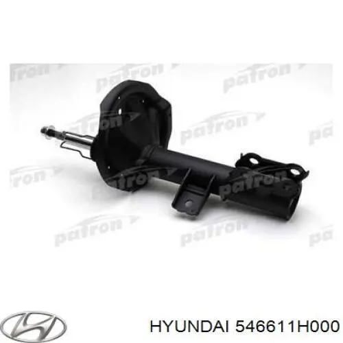 Стойка передняя правая Hyundai/Kia 546611H000