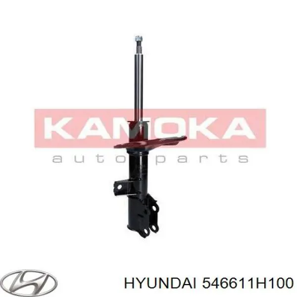 Амортизатор передний правый 546611H100 Hyundai/Kia