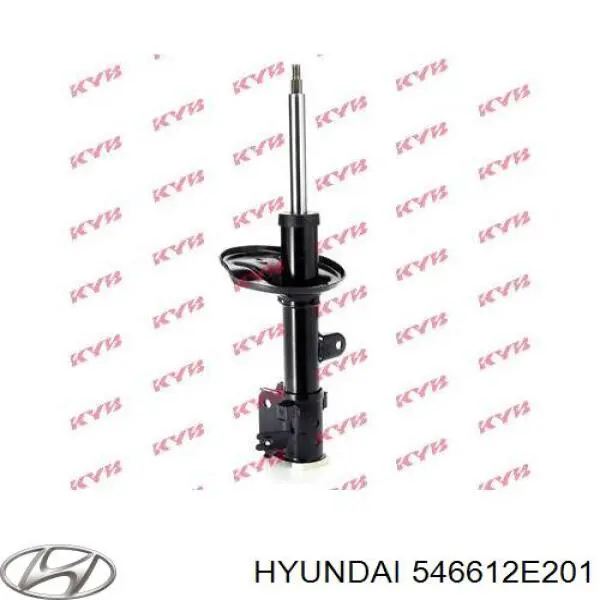 Стойка передняя правая Hyundai/Kia 546612E201