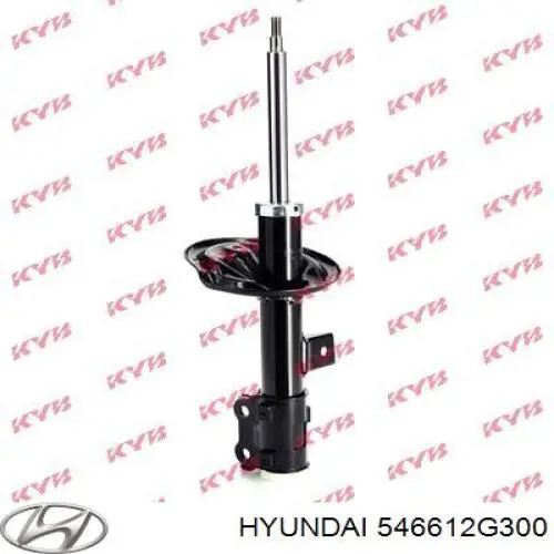 Купить 546612G300 Hyundai/Kia Амортизатор подвески передний правый
