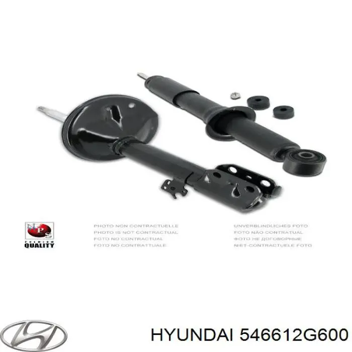 Купить 546612G600 Mando Амортизатор подвески передний правый