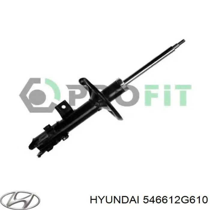 Купить 546612G610 Hyundai/Kia Амортизатор подвески передний правый