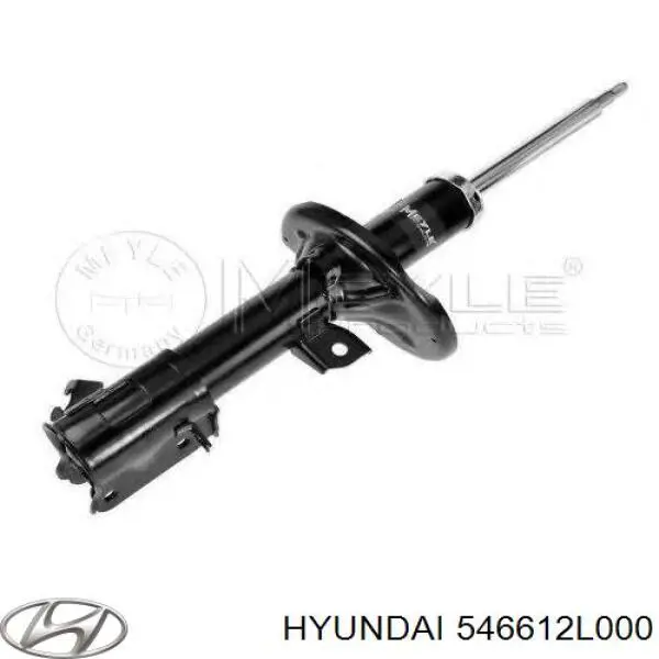 Амортизатор передний правый 546612L000 Hyundai/Kia