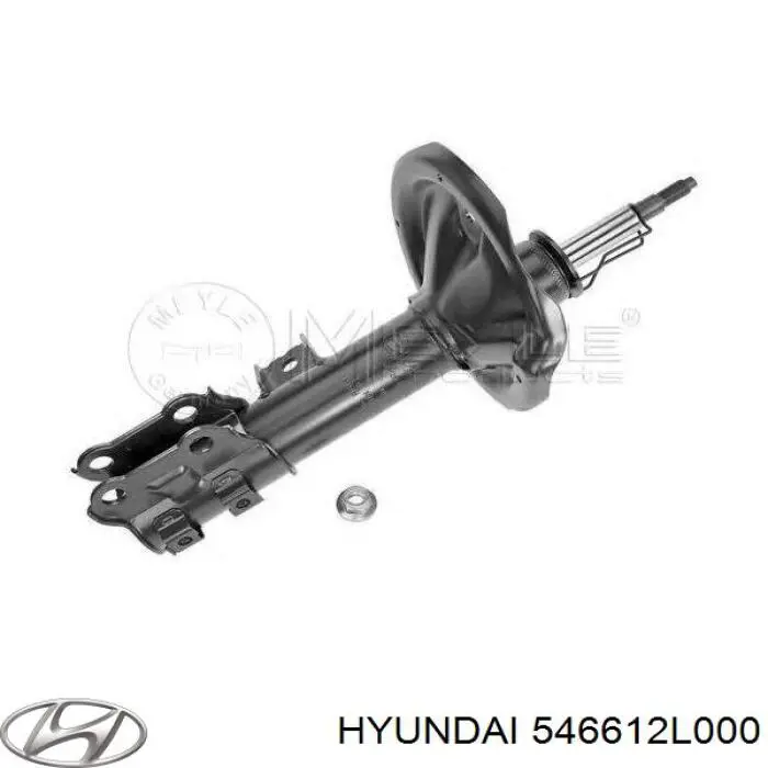 Амортизатор передний правый 546612L000 Hyundai/Kia