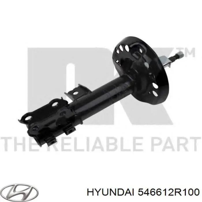 Амортизатор подвески передний левый Hyundai/Kia 546612R100 цена, от 64.45 USD