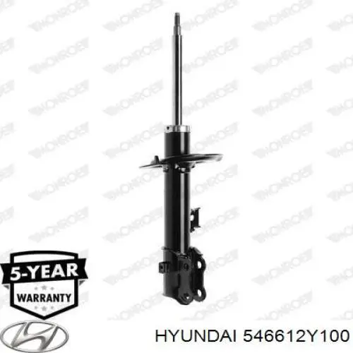 546612Y100 Hyundai/Kia амортизатор передний правый