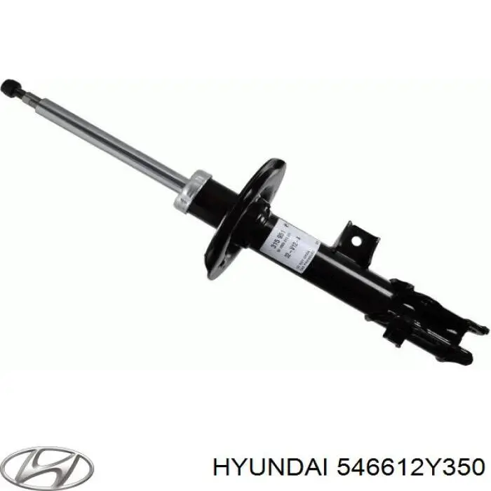 546612Y350 Hyundai/Kia амортизатор передний правый