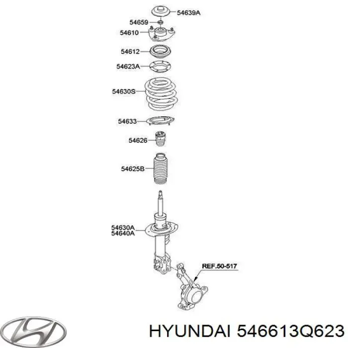  546613Q623 Hyundai/Kia