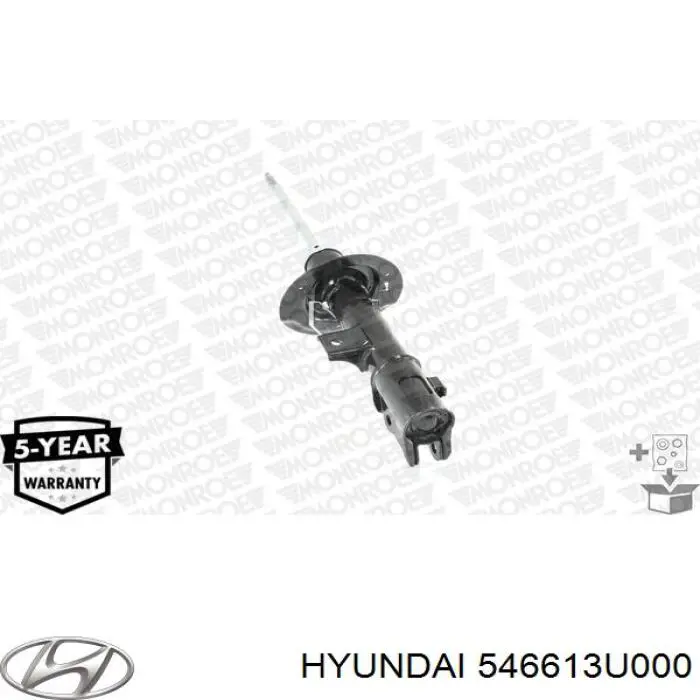 Купить 546613U000 Hyundai/Kia Амортизатор подвески передний правый