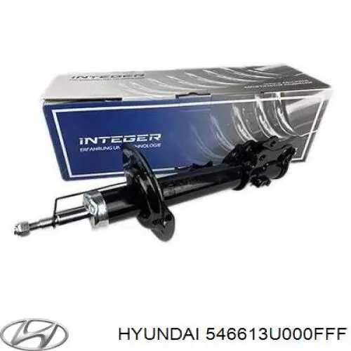 546613U000FFF Hyundai/Kia амортизатор передний правый