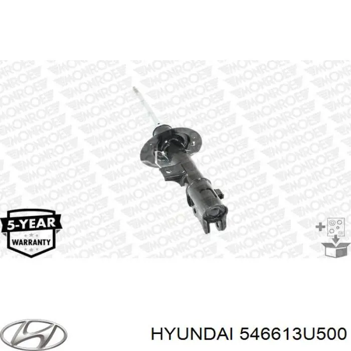 546613U500 Hyundai/Kia амортизатор передний правый