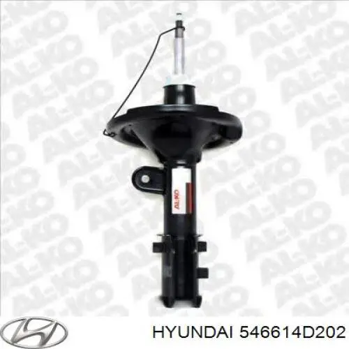 Амортизатор передний правый 546614D202 Hyundai/Kia