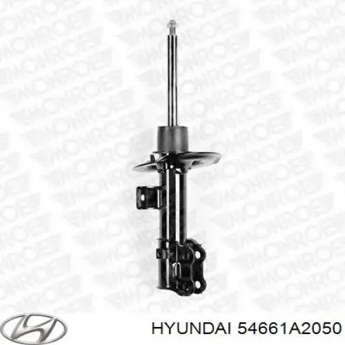 54661A2050 Hyundai/Kia amortecedor dianteiro direito