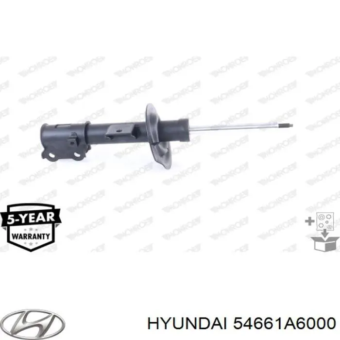 Амортизатор подвески передний левый Hyundai/Kia 54661A6000 цена, от 42.06 USD
