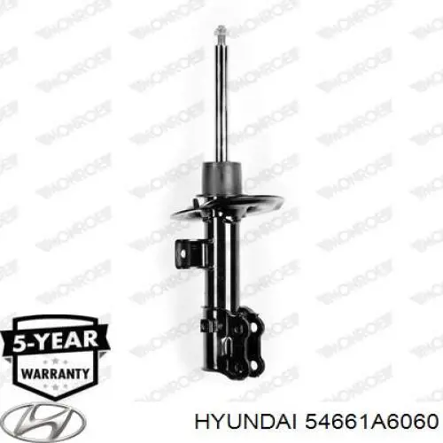 54661A6060 Hyundai/Kia amortecedor dianteiro direito