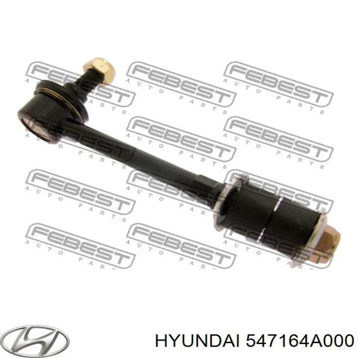 Купить 547164A000 Hyundai/Kia Втулка стойки переднего стабилизатора