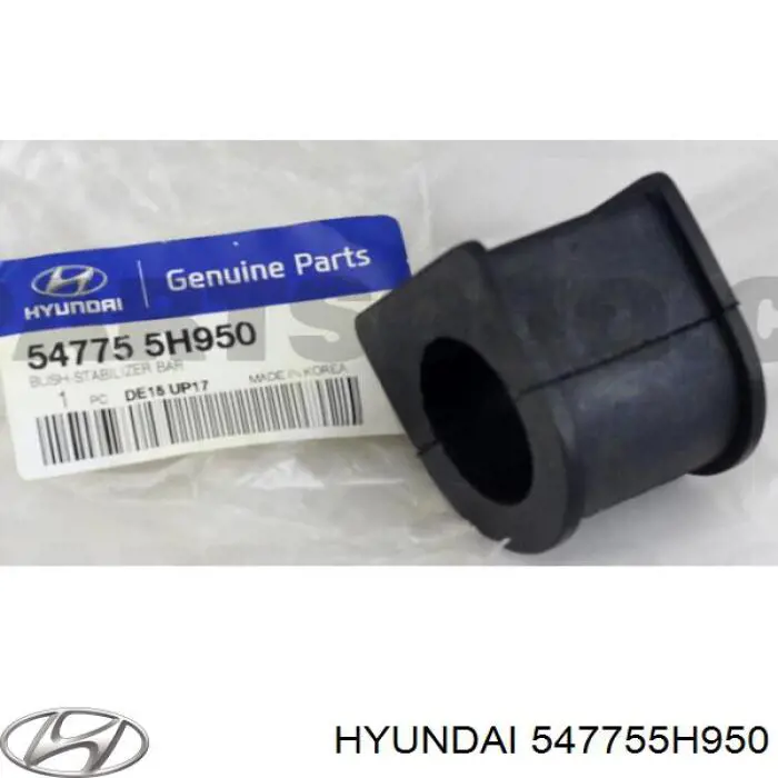 547755H950 Hyundai/Kia bucha de estabilizador dianteiro