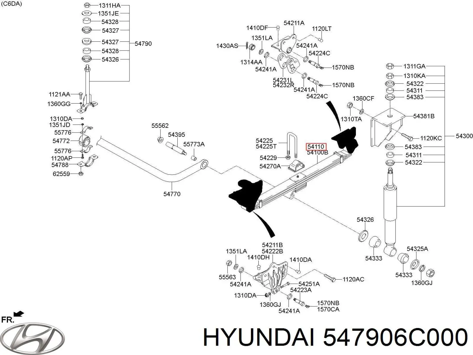 547906C000 Hyundai/Kia 