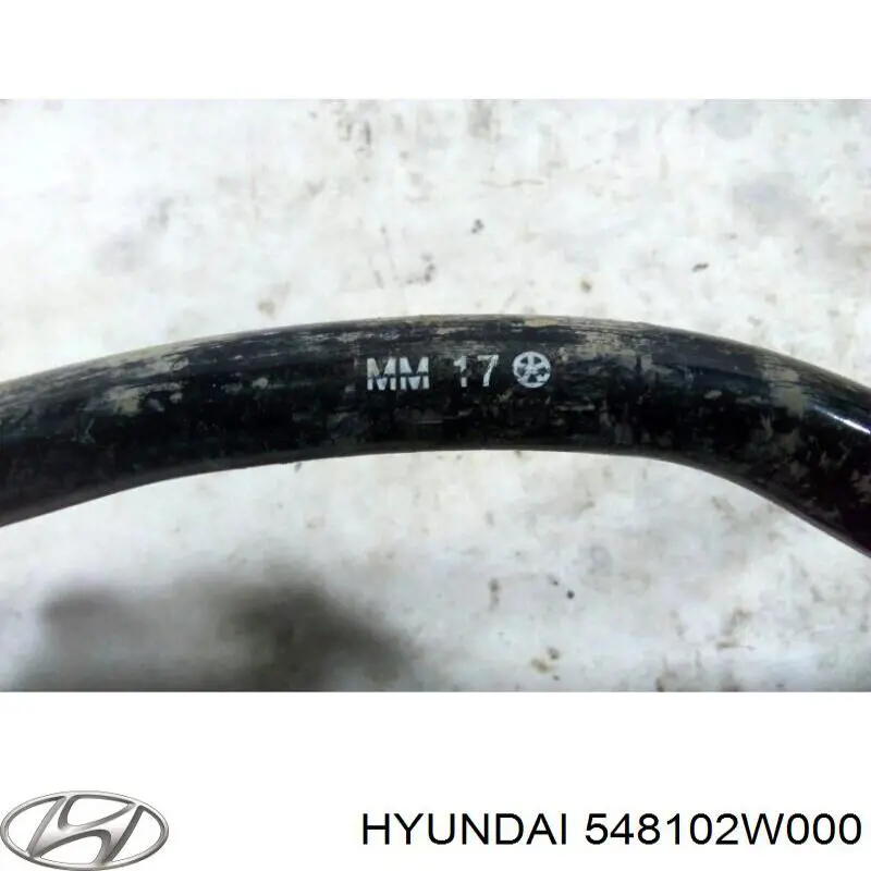 548102W000 Hyundai/Kia стабилизатор передний