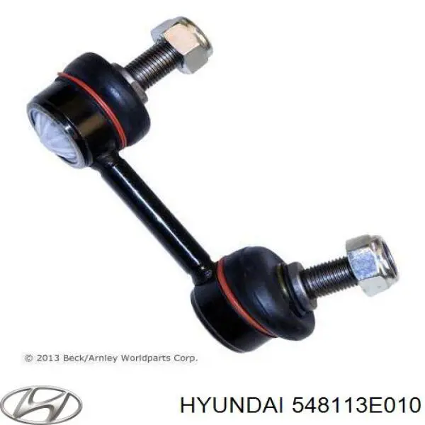 Линк стабилизатора, переднего, левый Hyundai/Kia 548113E010 цена, от 9.27 USD