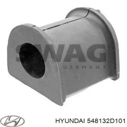 Купить 548132D101 Hyundai/Kia Втулки переднего стабилизатора
