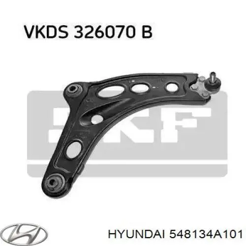 Купить 548134A101 Hyundai/Kia Втулки переднего стабилизатора