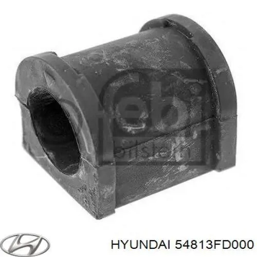 Купить 54813FD000 Hyundai/Kia Втулки переднего стабилизатора