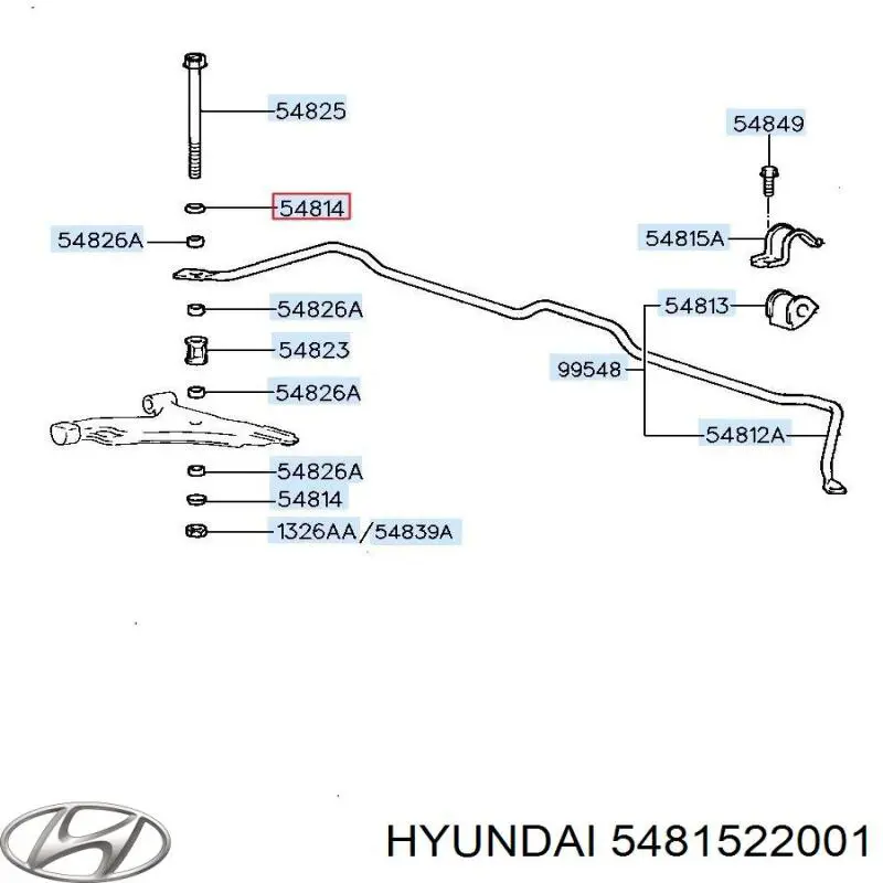  5481522001 Hyundai/Kia