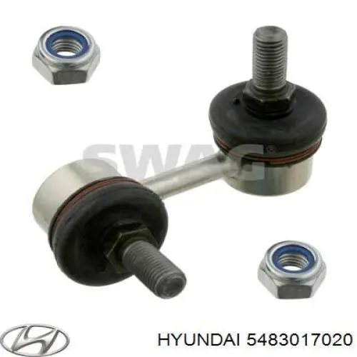 Линк стабилизатора, переднего, правый Hyundai/Kia 5483017020 цена, от 8.95 USD