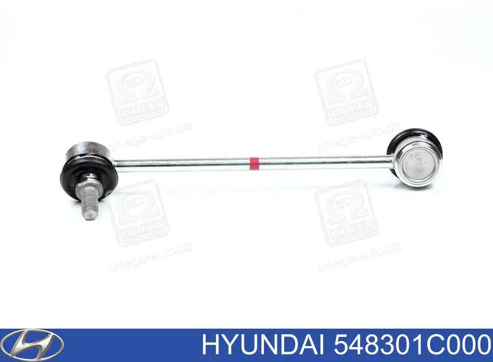 Стойка стабилизатора переднего левая Hyundai/Kia 548301C000