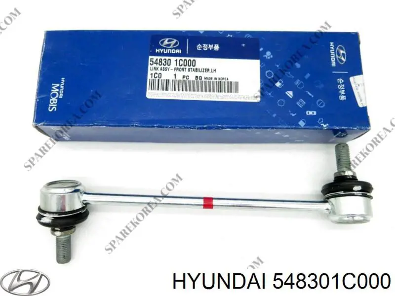 Линк стабилизатора, переднего, левый Hyundai/Kia 548301C000 цена, от 10.26 USD