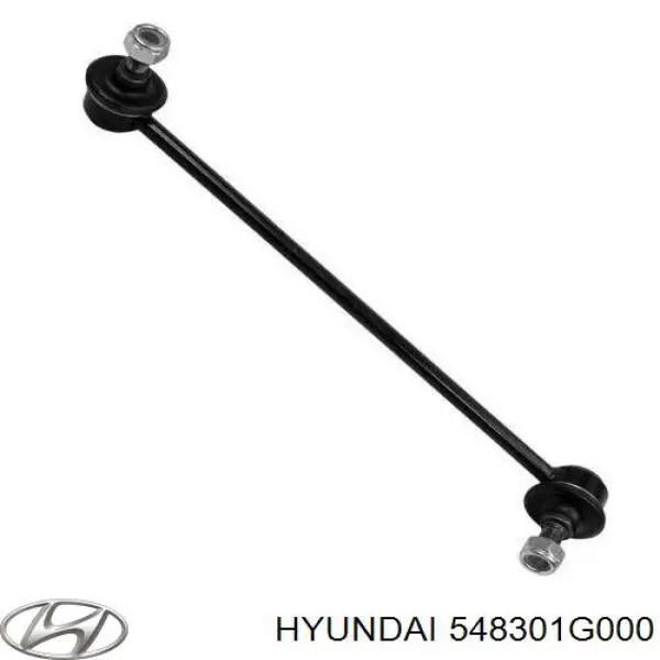 Стойка стабилизатора переднего левая 548301G000 Hyundai/Kia