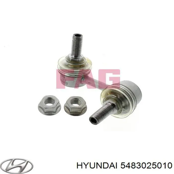 Линк стабилизатора, переднего, левый Hyundai/Kia 5483025010 цена, от 6.97 USD
