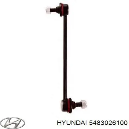 Стойка стабилизатора переднего левая HYUNDAI 5483026100