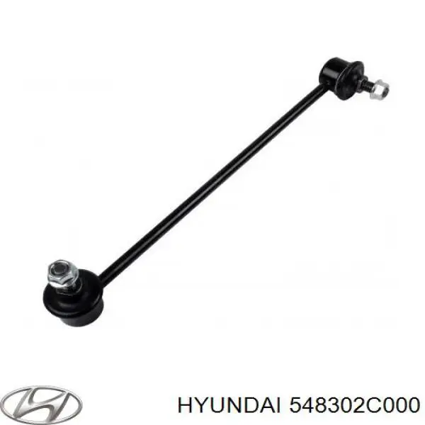 548302C000 Hyundai/Kia стойка стабилизатора переднего левая