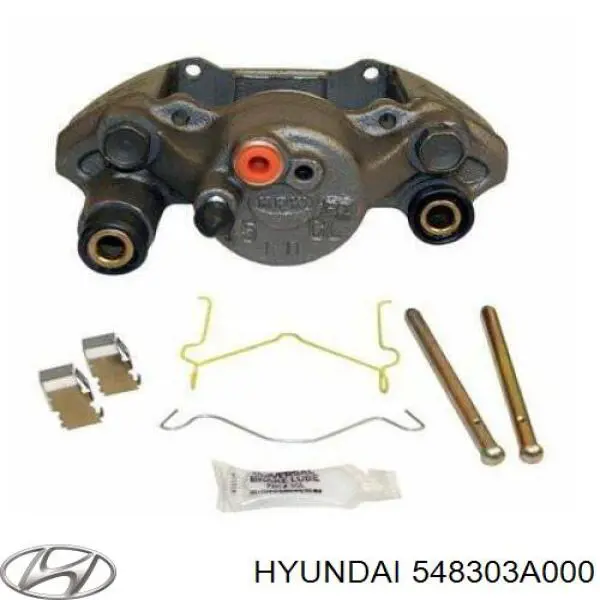 Стойка переднего стабилизатора левая 548303A000 Hyundai/Kia