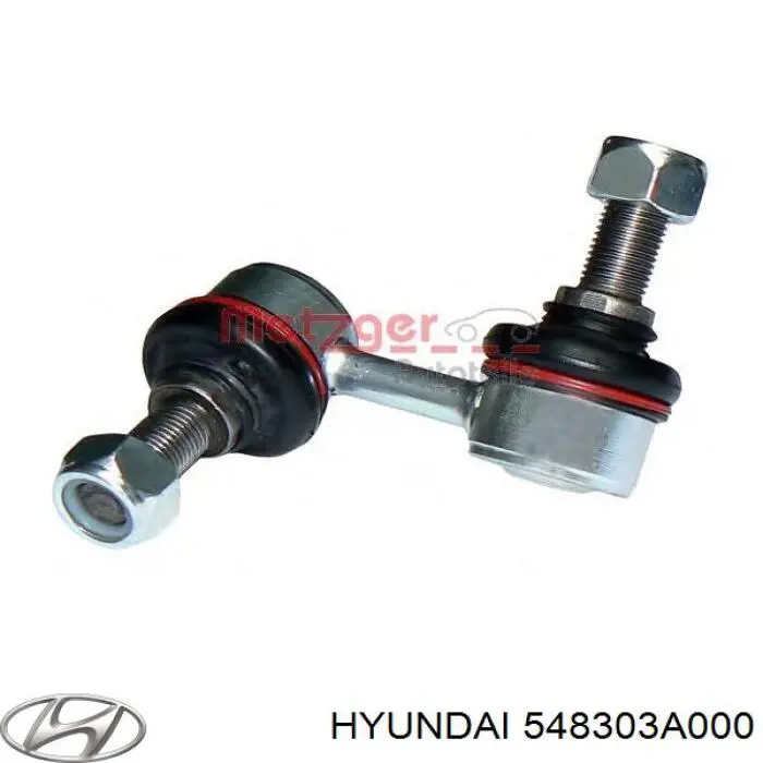 Линк стабилизатора, переднего, левый Hyundai/Kia 548303A000 цена, от 7.52 USD