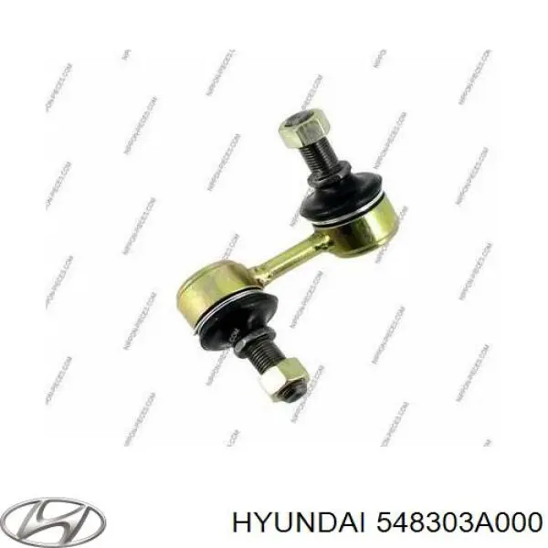 Купить 548303A000 Hyundai/Kia Солдатик стабилизатора, переднего, левый